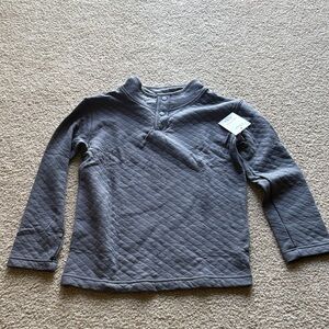 Jumping Beans Charcoal Quilted Kids Sweater